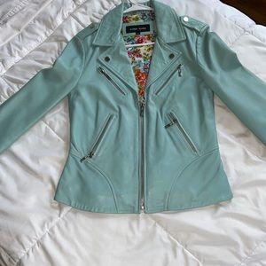 Teal Wilsons Leather jacket